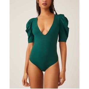 Free People Va Va Voop Bodysuit